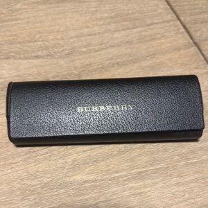 Burberry Black Textured Glass Case NWOT